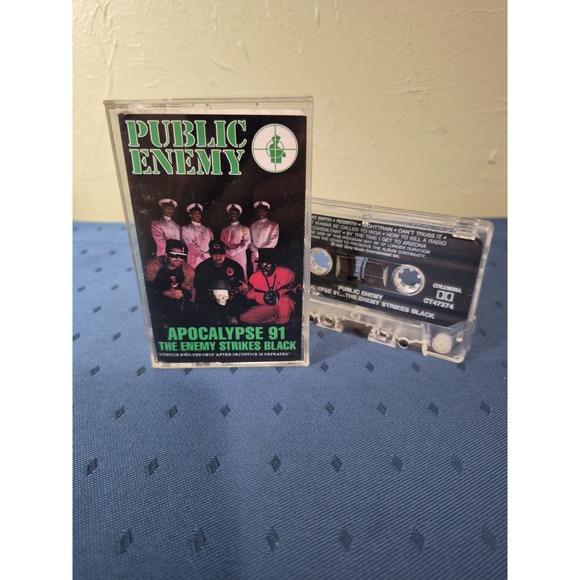 Other - Public Enemy - Apocalypse 91... The Enemy Strikes Black Cassette Tape